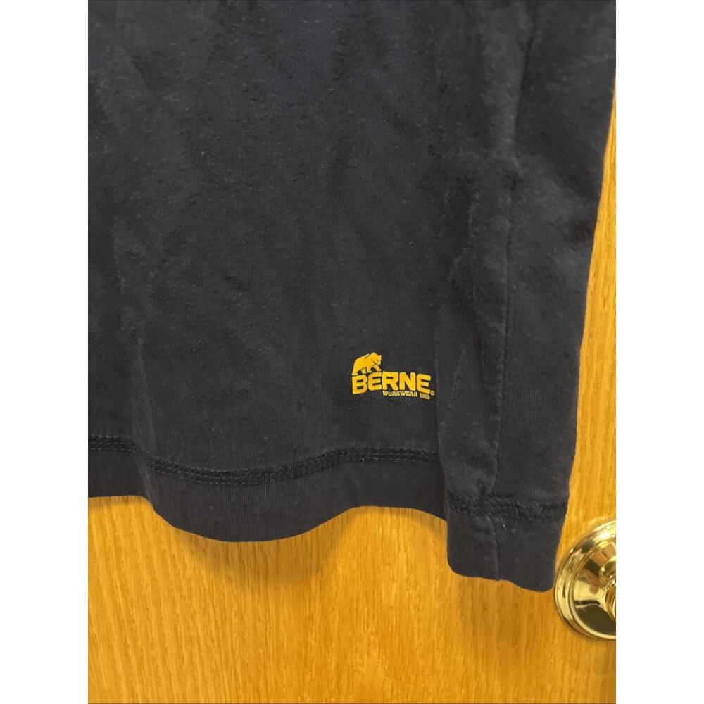 Berne Workwear Men’s Black 2XLT Black Tshirt - Picture 6 of 7